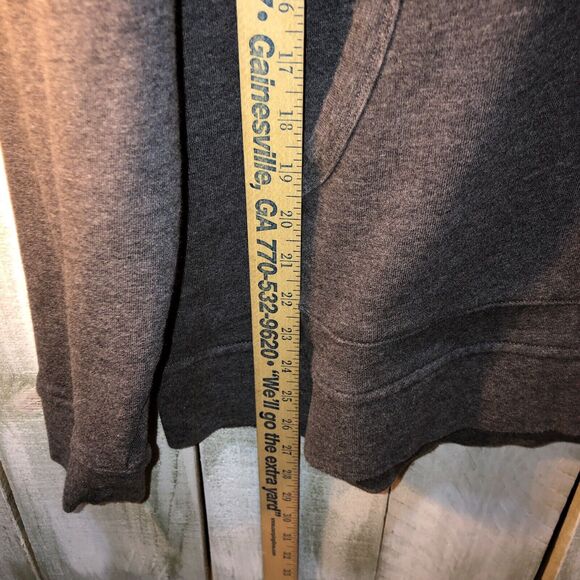 G/Fore Golf Hoodie Men's Medium Gray Casual Hooded Pullover Golf Long Sleeve - Picture 7 of 11